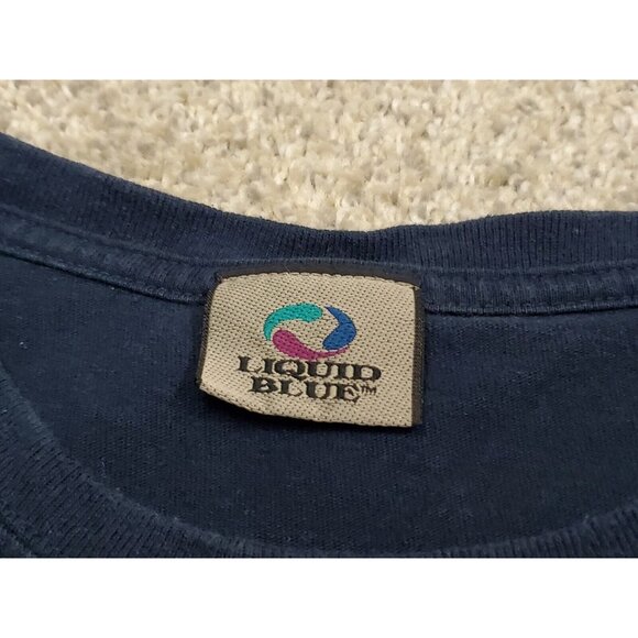 Vintage Grateful Dead Fire in the Mountains‎ T-Shirt Men's Size XL Liquid Blue - Picture 4 of 10